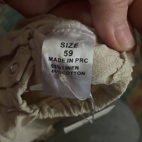 Simplee kids 3-6 nwt linen cotton darling outfit - Picture 3 of 4